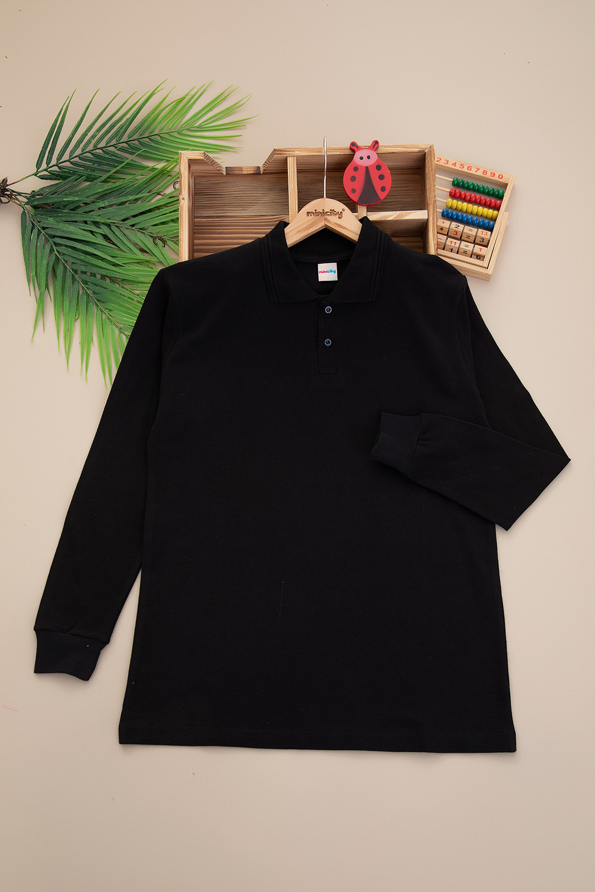 Çocuk Uzun Kol Polo Yaka T Shirt