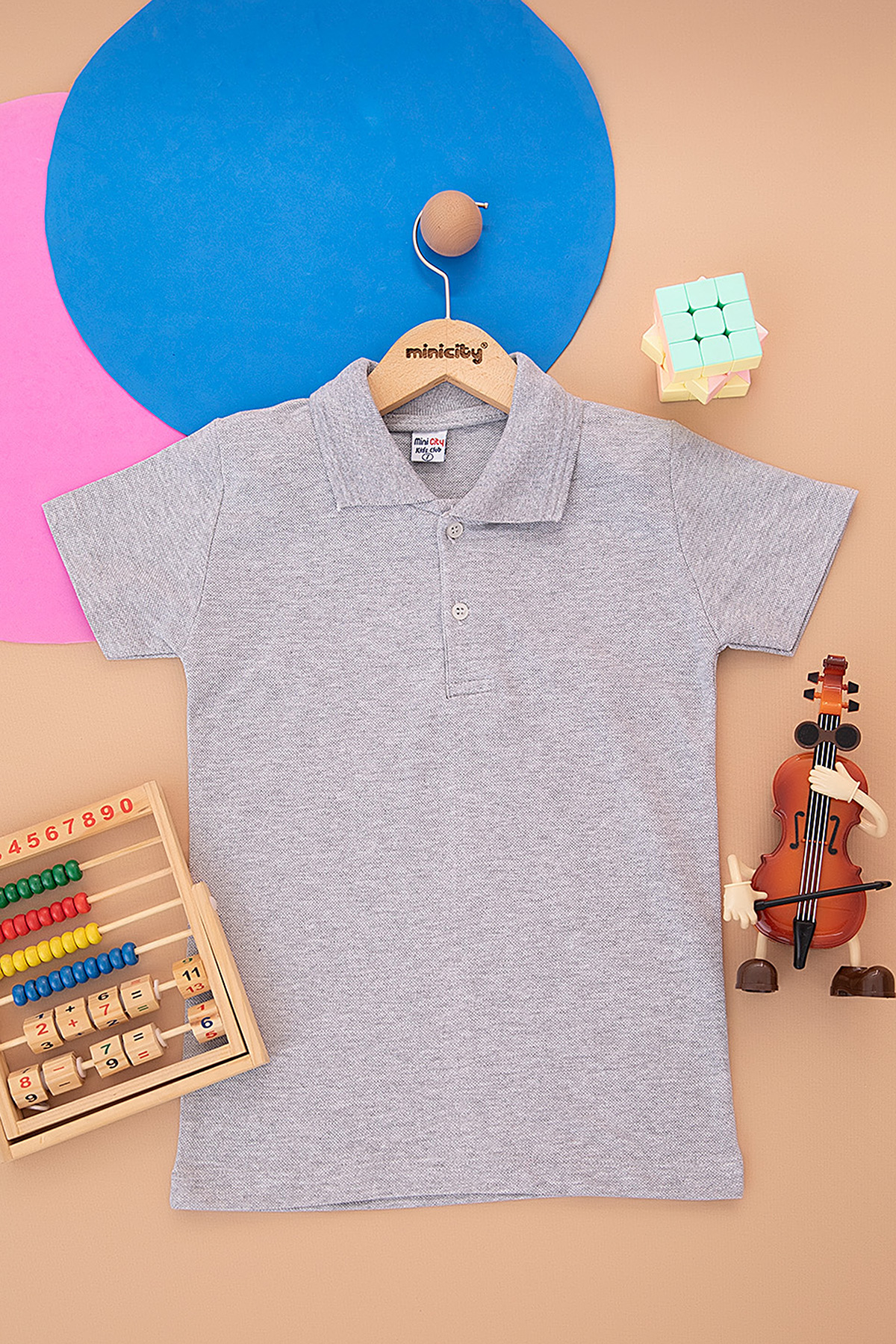 Çocuk Kısa Kollu Polo Yaka T Shirt