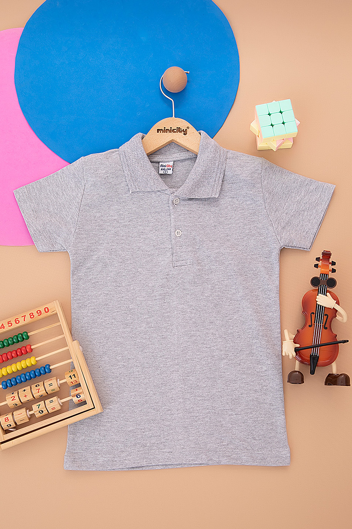 Çocuk Kısa Kollu Polo Yaka T Shirt