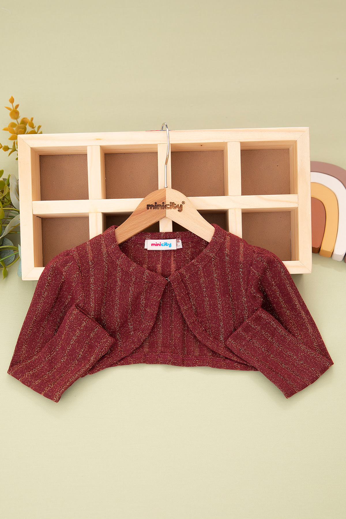 Kız Çocuk Simli Bolero   6752 (3 10 Yaş)