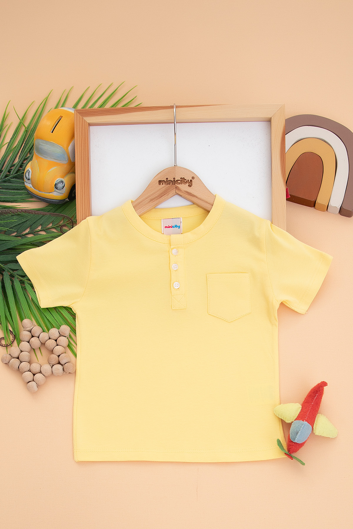 Erkek Bebek Cepli Patlı T Shirt (6 36 Ay)