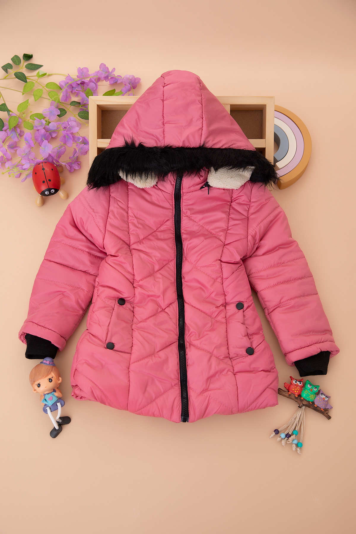 Kız Çocuk Mont   5016 (5 8 Yaş)
