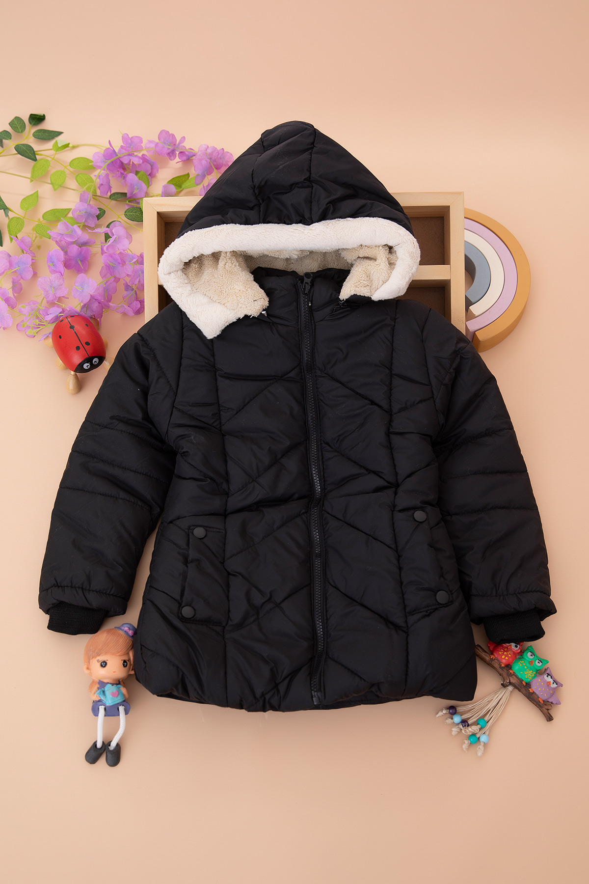 Kız Çocuk Mont   5016 (5 8 Yaş)