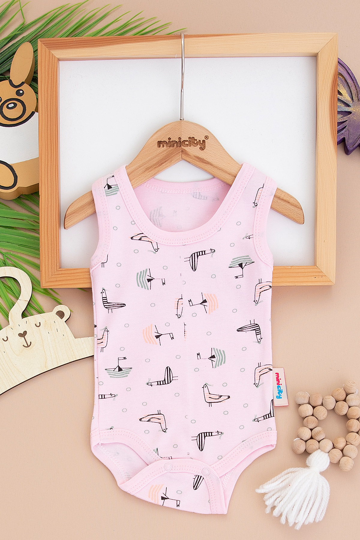 Bebek Baskılı Askılı Body   301