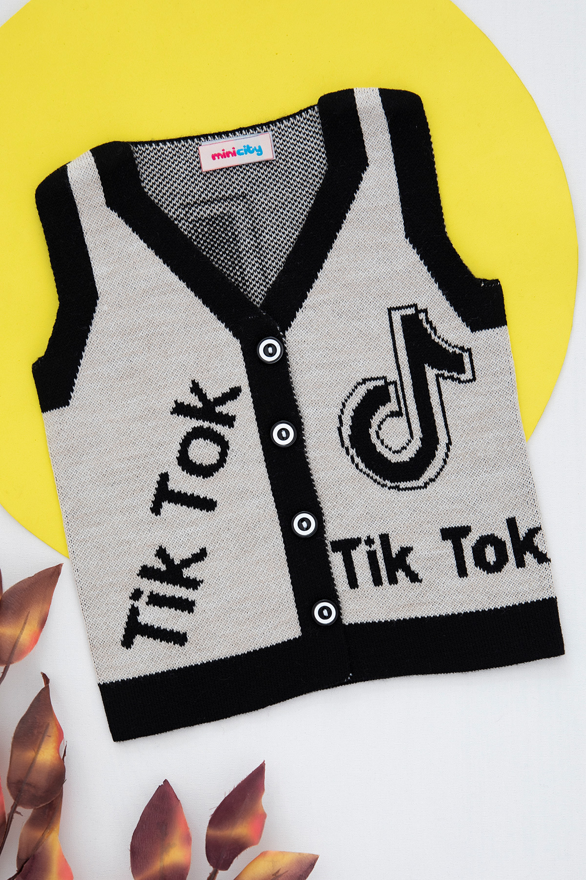 Erkek Çocuk Tik Tok Yelek   0432