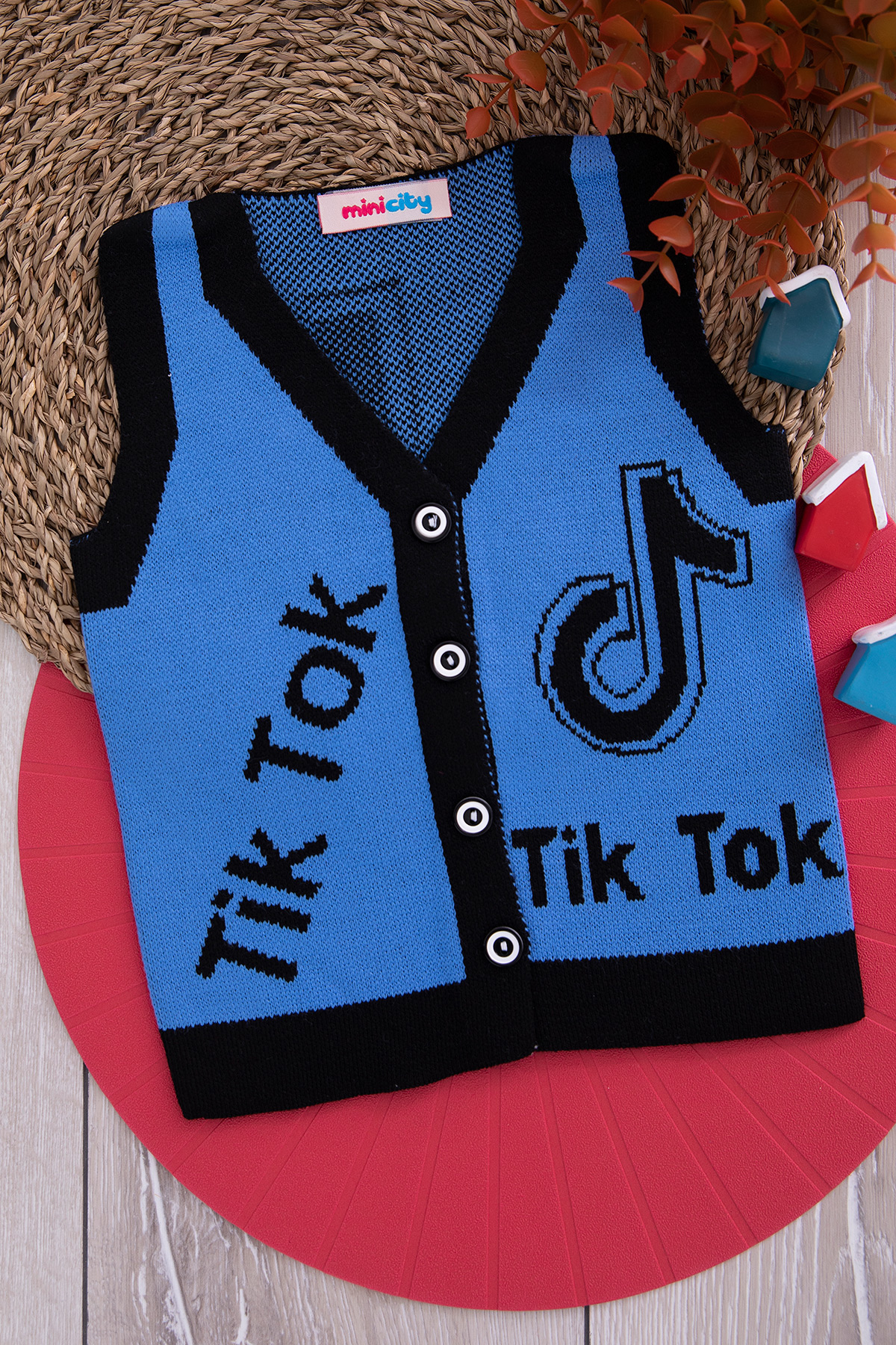 Erkek Çocuk Tik Tok Yelek   0432