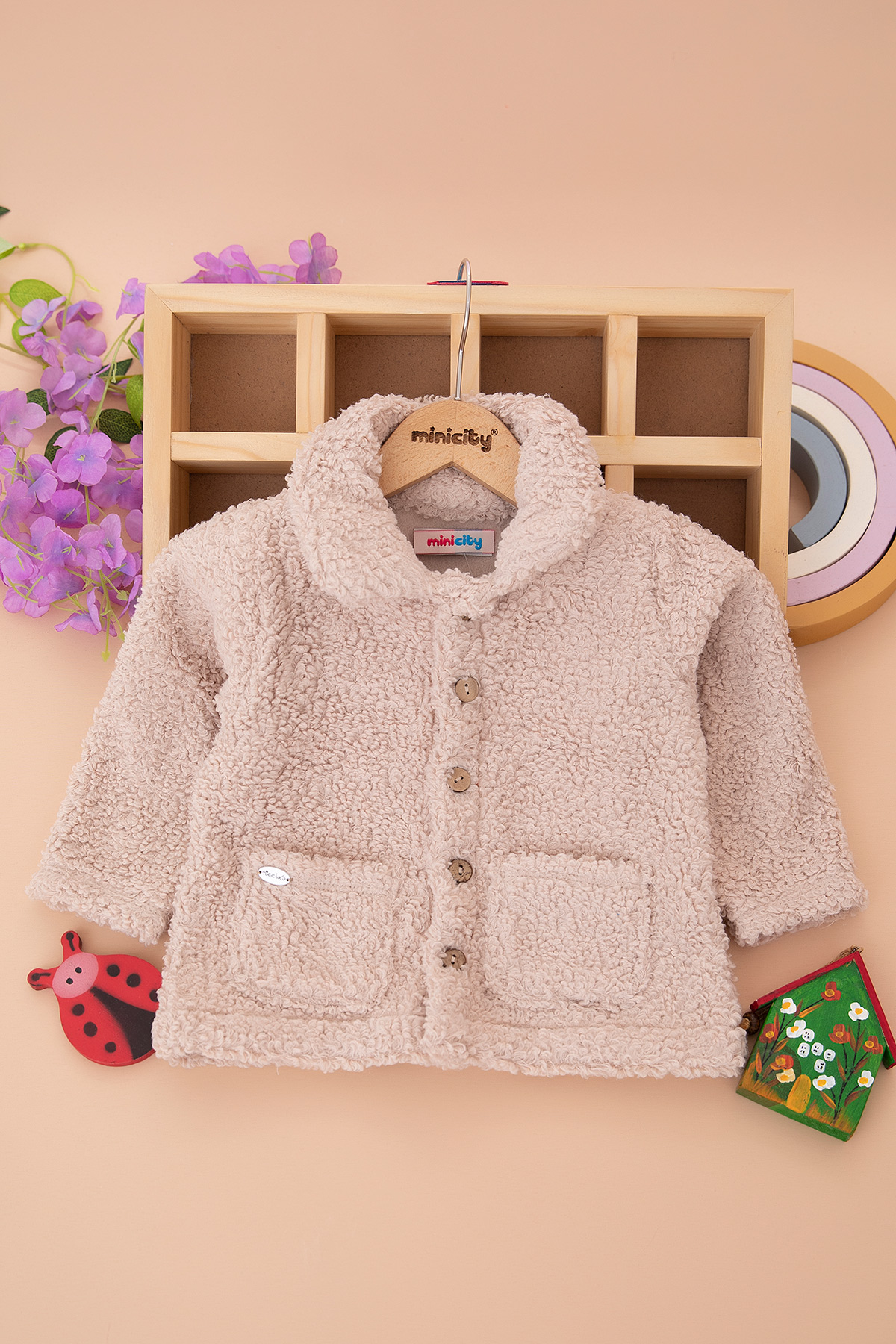 Kız Çocuk Milano Peluş Hırka   234580 (1 3 Yaş)