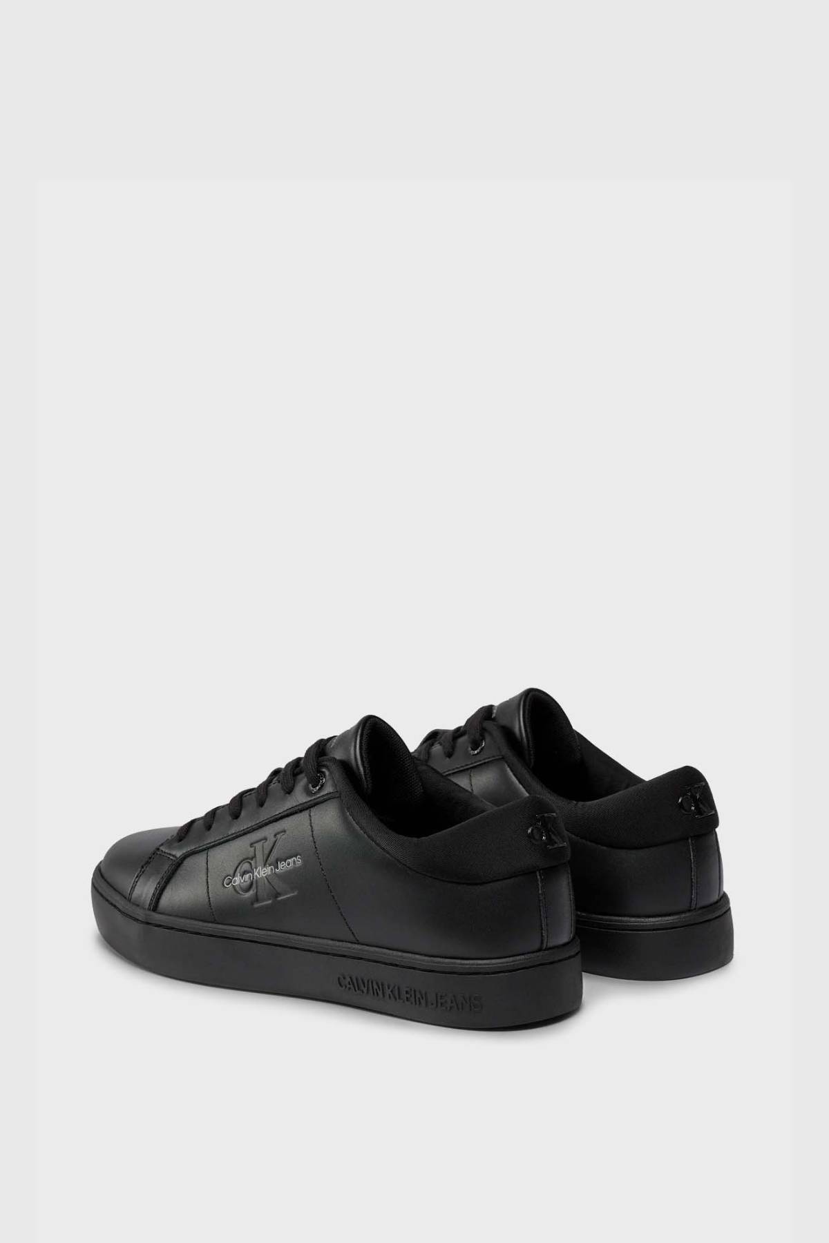 Calvin Klein Erkek Sneaker Siyah Ayakkabı-BLACK