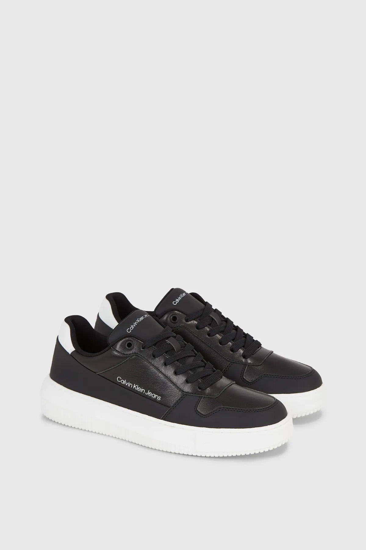 Calvin Klein Erkek Siyah Sneaker Ayakkabı-BLACK