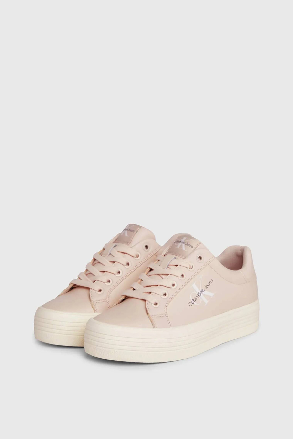 Calvin Klein Kadın Sneaker Bej Ayakkabı-BEIGE