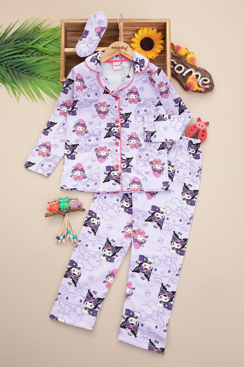 Kız Çocuk Pijama Takımı (4-12 Yaş)
