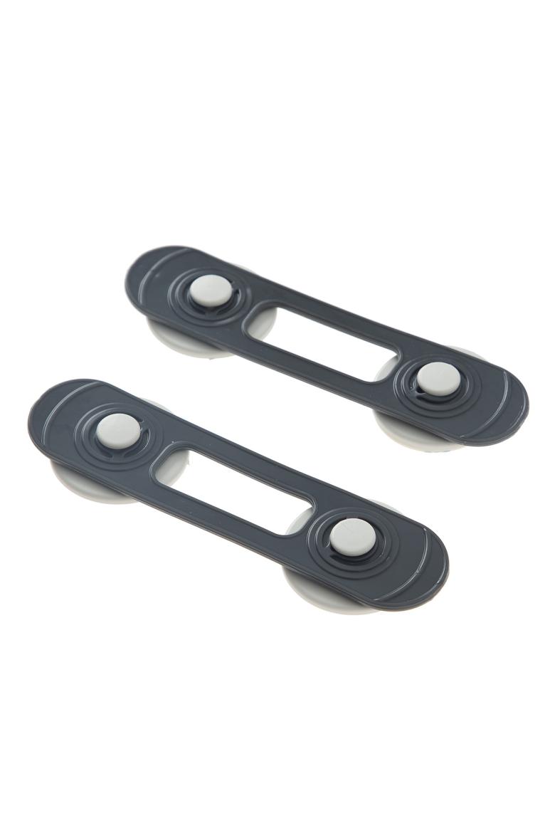 BabyJem Mini Çok Amaçlı Kilit 2 Adet Antrasit - 059