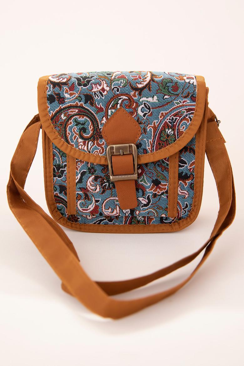 Retro Çapraz Canvas Çanta