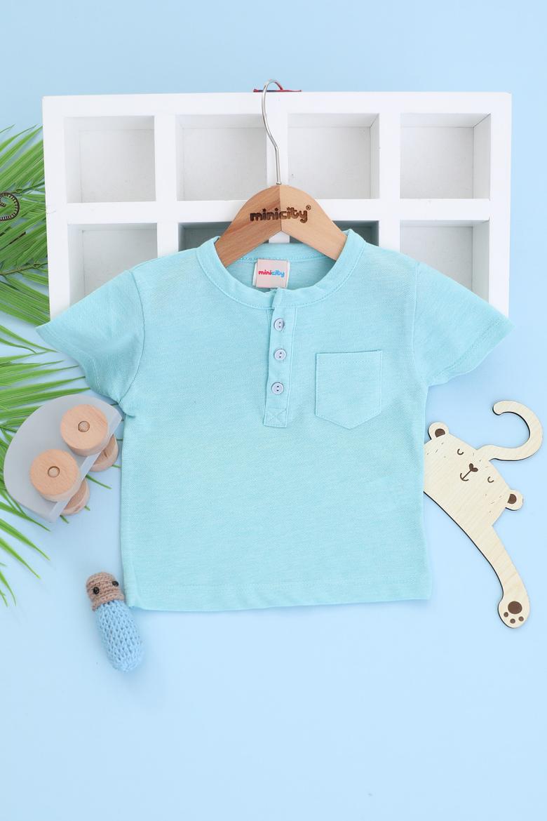 Erkek Bebek Patlı Lakos T-Shirt (6-36 Ay)