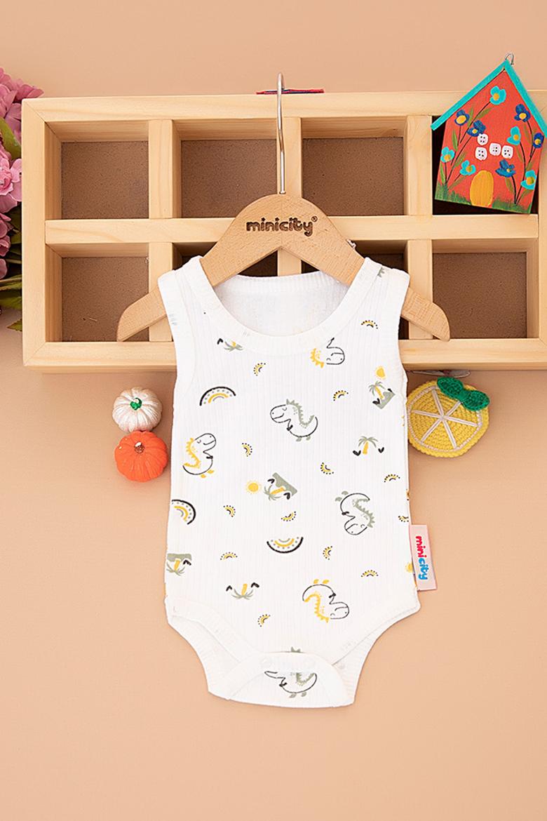Bebek Desenli Raporlu Askılı Badi - 8174 (1-9 Ay)