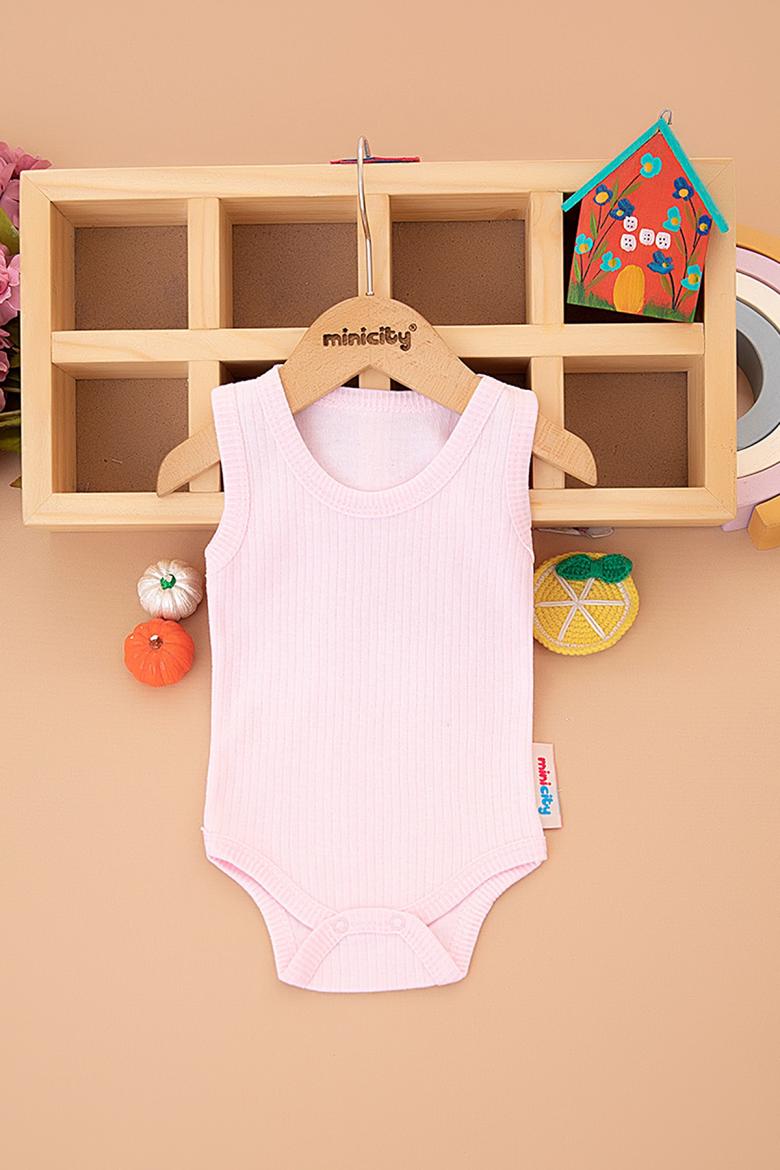 Bebek Düz Raporlu Askılı Body - 8173