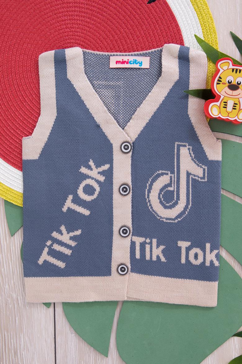 Erkek Çocuk Tik Tok Yelek - 0432