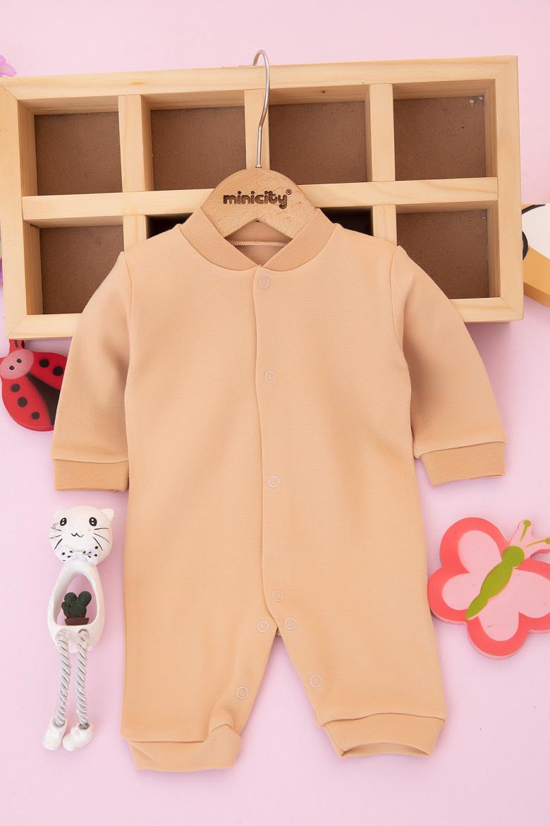 Erkek Bebek Çorap Patikli Düz Tulum - 243428 (0-9 Ay)
