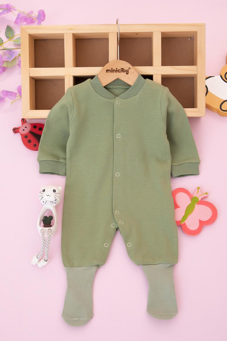 Erkek Bebek Çorap Patikli Düz Tulum - 243428 (0-9 Ay)