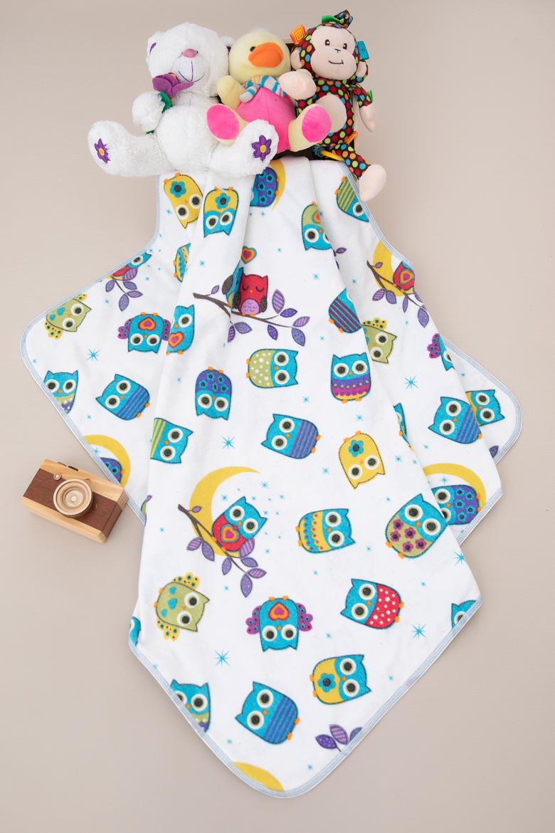 Bebek Baskılı Pazen Blanket Battaniye
